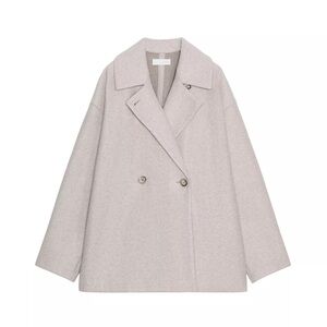 Zara Women's Light Gray Coat